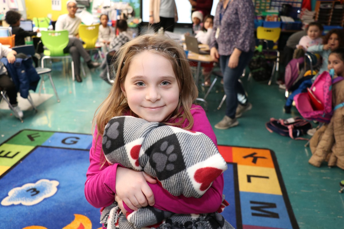 Horizons on the Hudson Students Receive Project Linus Donation News